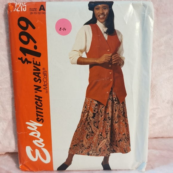 🪡Lot 11 Sewing Patterns Misses/Women 90s 2000s Fashion, Petite-able, size 8-16 - Picture 9 of 13
